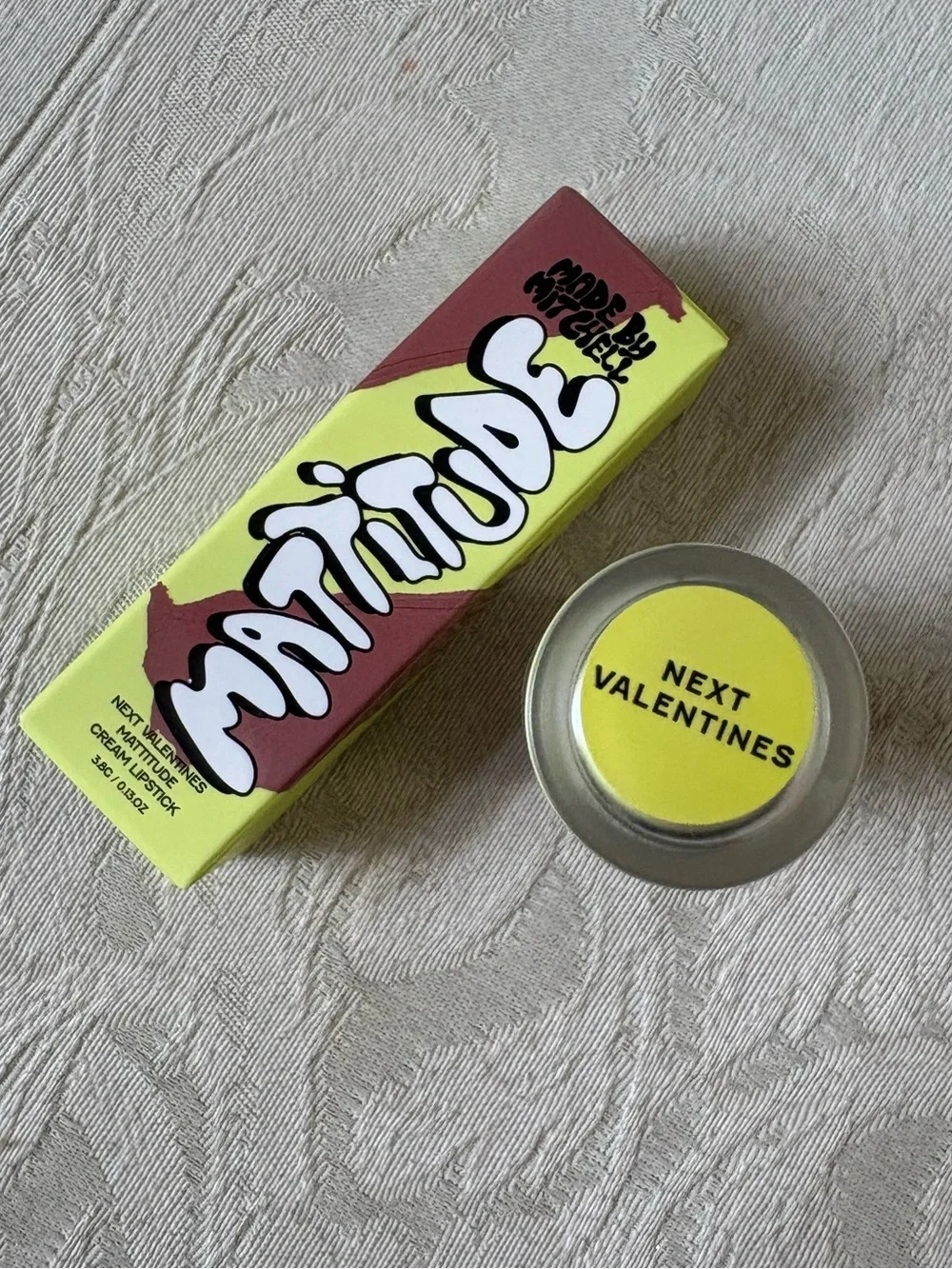 Made by Mitchell Mattitude Matte Lipstick in Next Valentines BNIB